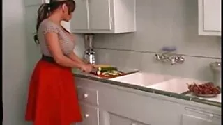 شاندار دیوار سیکس ویدو کے ساتھ سنہرے بالوں والی بڑی تیل مال اچھا دھچکا کام کرتا ہے